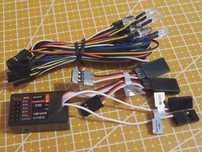 Oświetlenie rc 12 LED stop kierunki wsteczne Dumborc TRX TAMIYA AMEWI