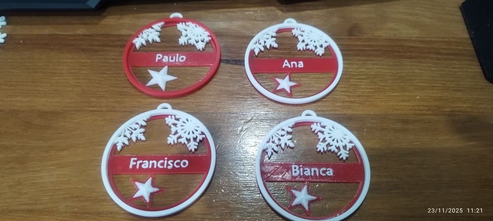 Decorações de natal personalizadas