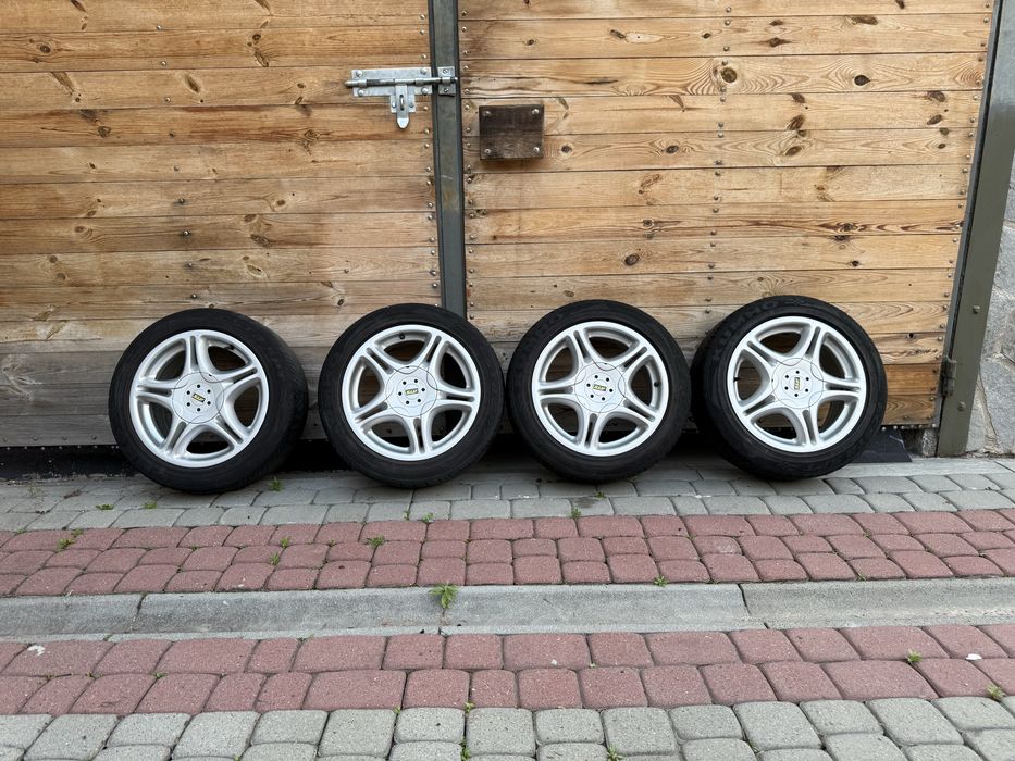 Komplet kół letnich 195/50 R15 Kumho Ecsta SPT na felgach ATS 4x100
