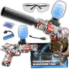 Pistolet na kulki żelowe automatyczny