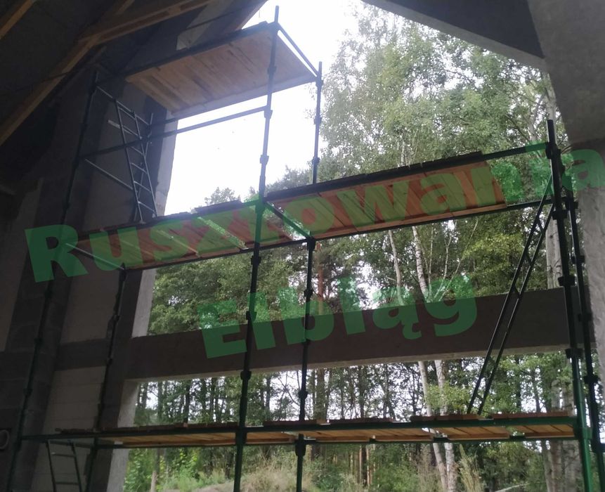 Rusztowanie choinkowe, Rusztowania klinowe, 100 m2 KOMPLET DostawaPL