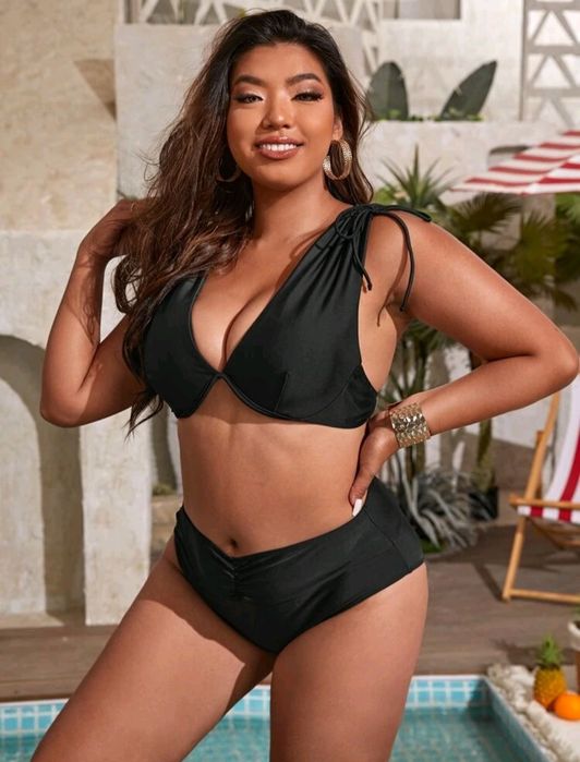 Bikini preto 4XL NOVO!