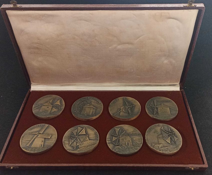 Coleção de medalhas completa