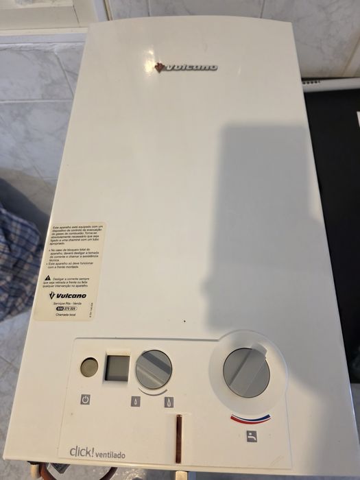 Esquentador gas usado
