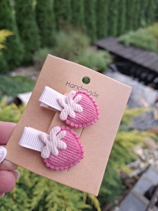 Spinki do włosów handmade 2 szt.
