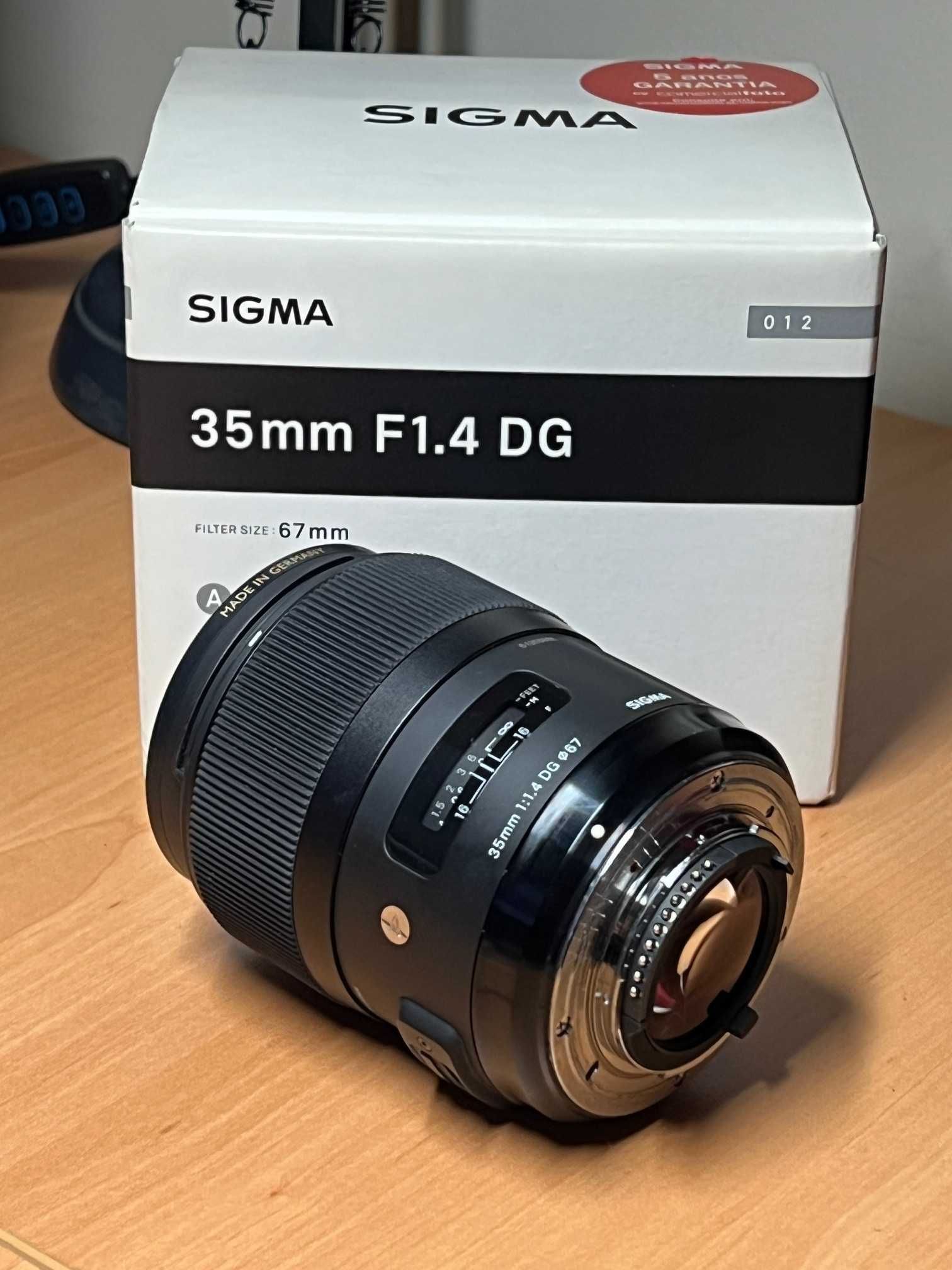 SIGMA 35mm F1.4 DG HSM montagem NIKON
