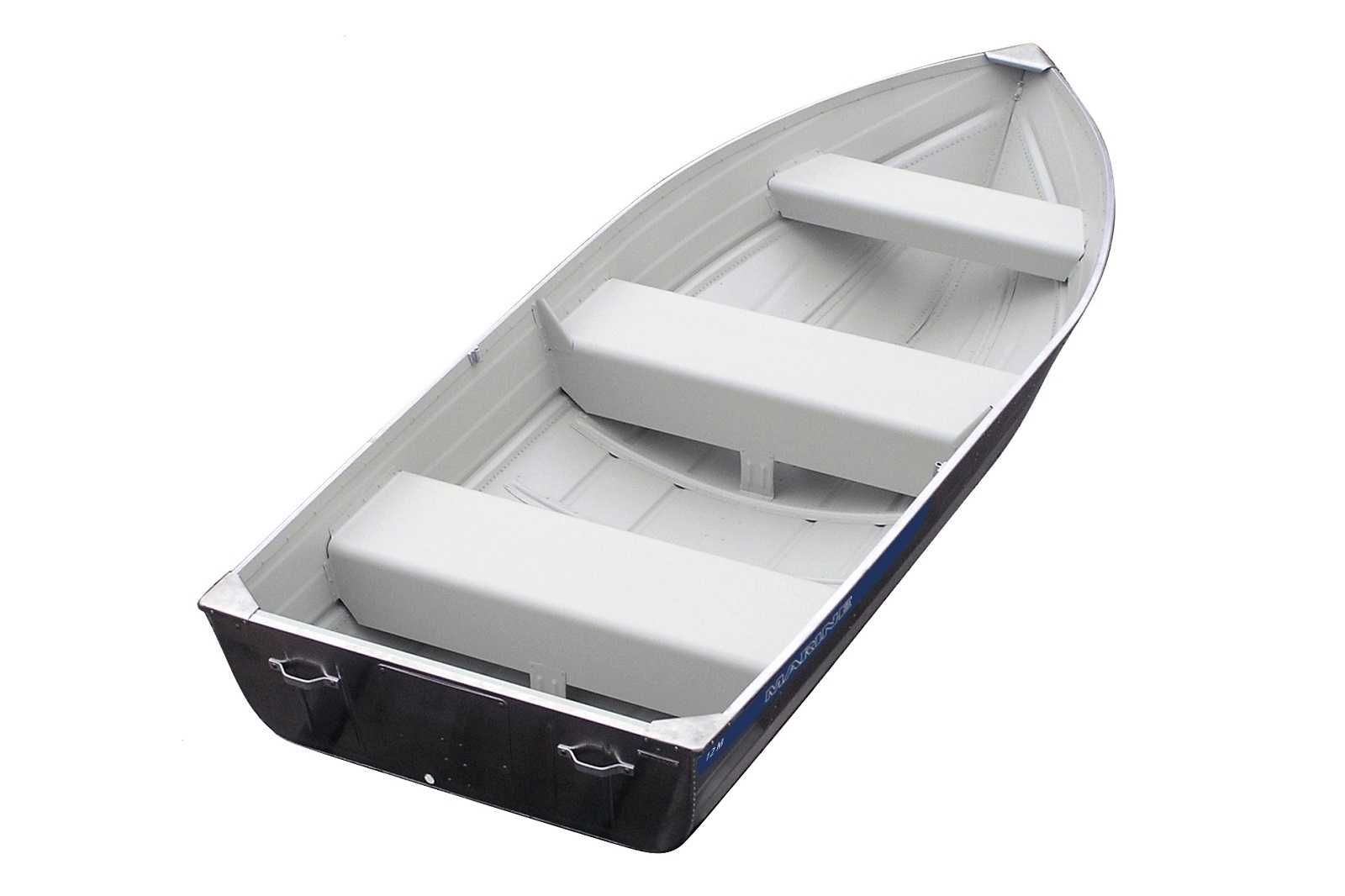 Łódź Wiosłowa Motorowa Aluminiowa Marine 12M I 3,70 x 1,39 m I 51 KG