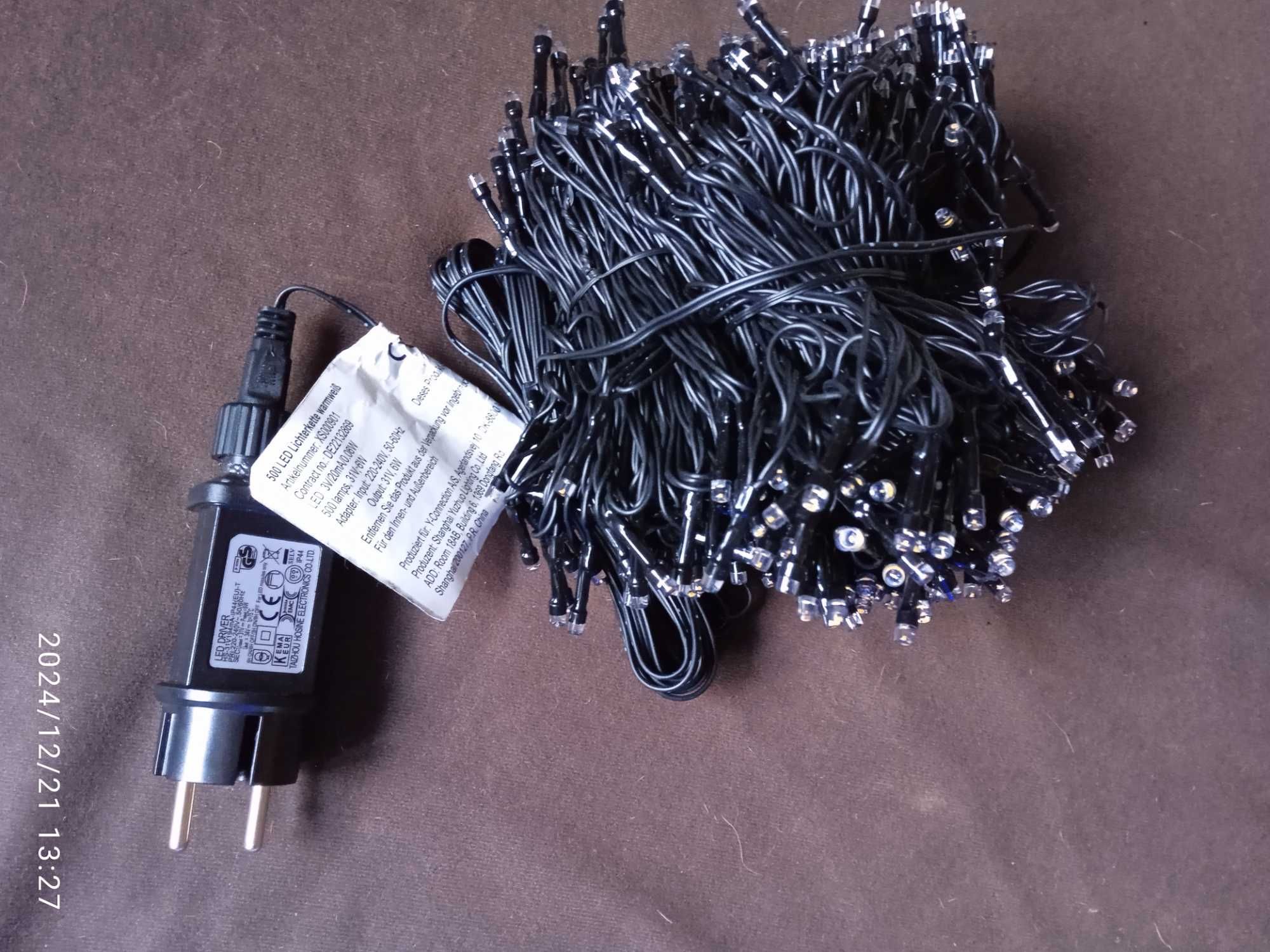 led 500szt lampki zewnetrzne