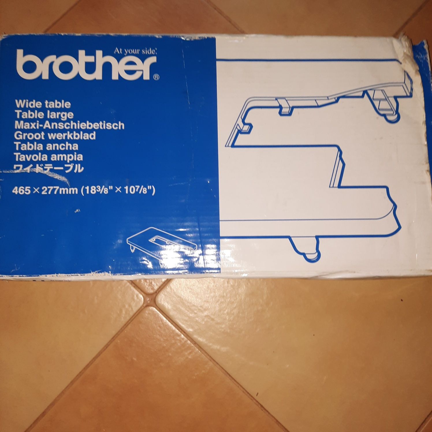 Maszyna Brother stolik