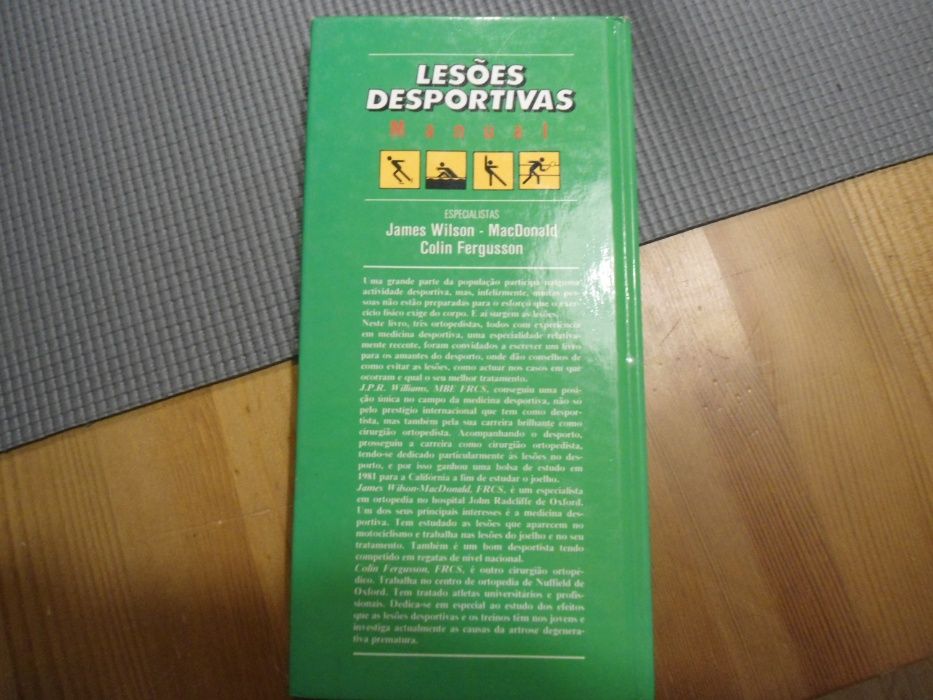 Lesões Desportivas (Manual) de J P R Williams (1988)