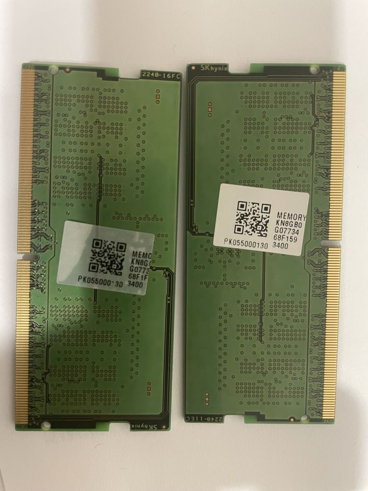 ram SK hynix 8GB ddr5 4800MHz laptop