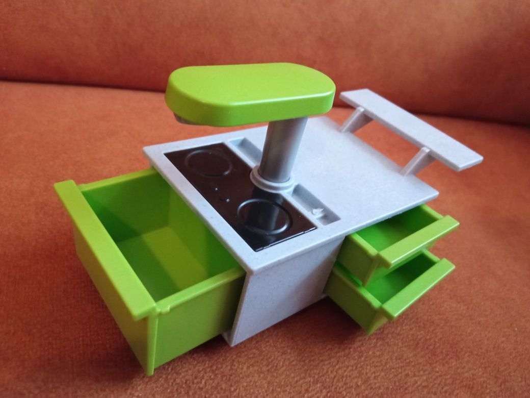 Zestaw klocków Playmobil dla dzieci kuchnia / dom + gratis figurka