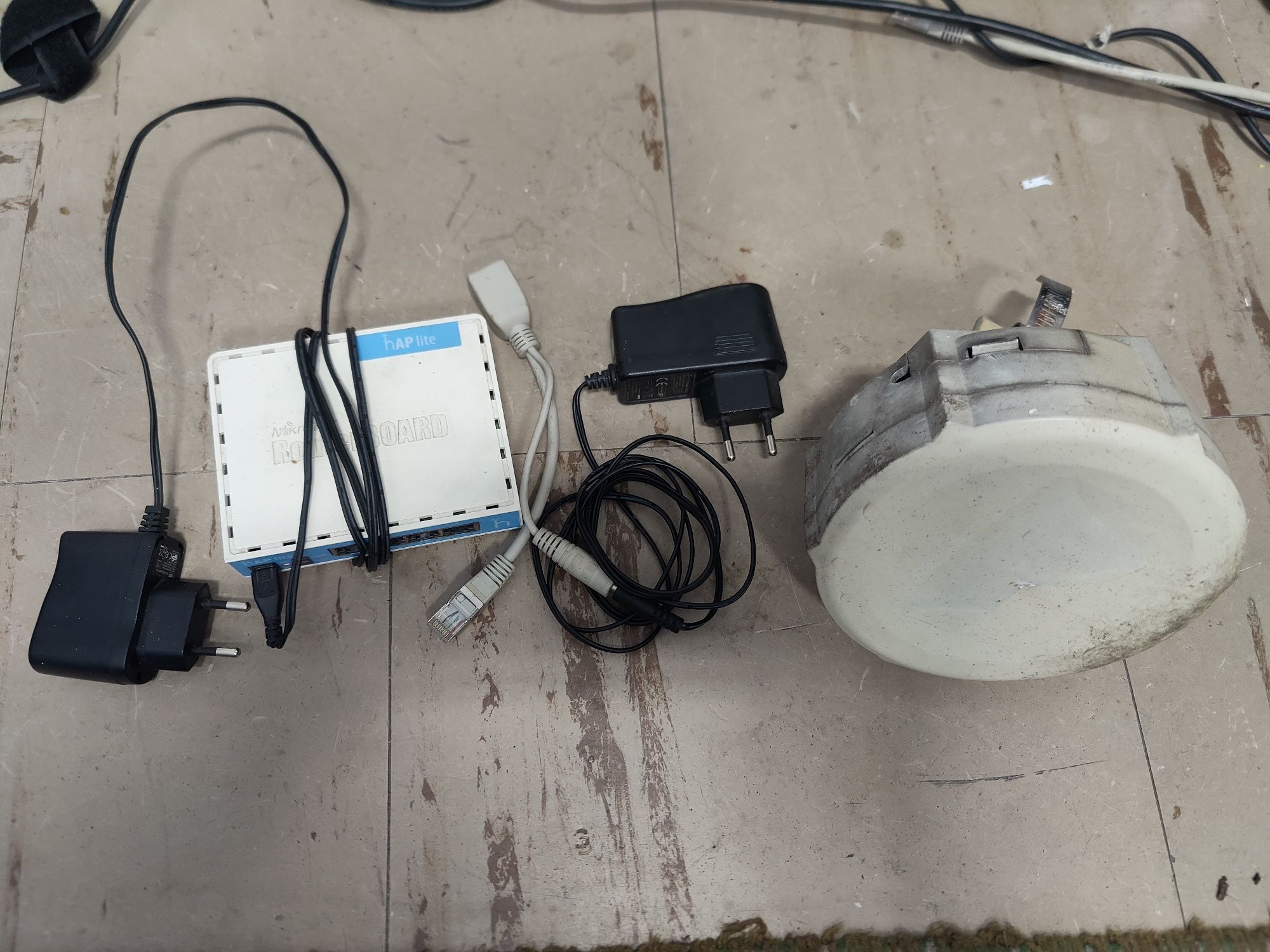 Mikrotik zestaw kliencki SXT, Hap AP Lite