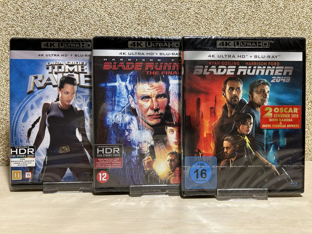 4K UHD HDR Blu-ray Бегущий по лезвию 1-2/ Оно 1-2 / Элизиум с рус.яз.