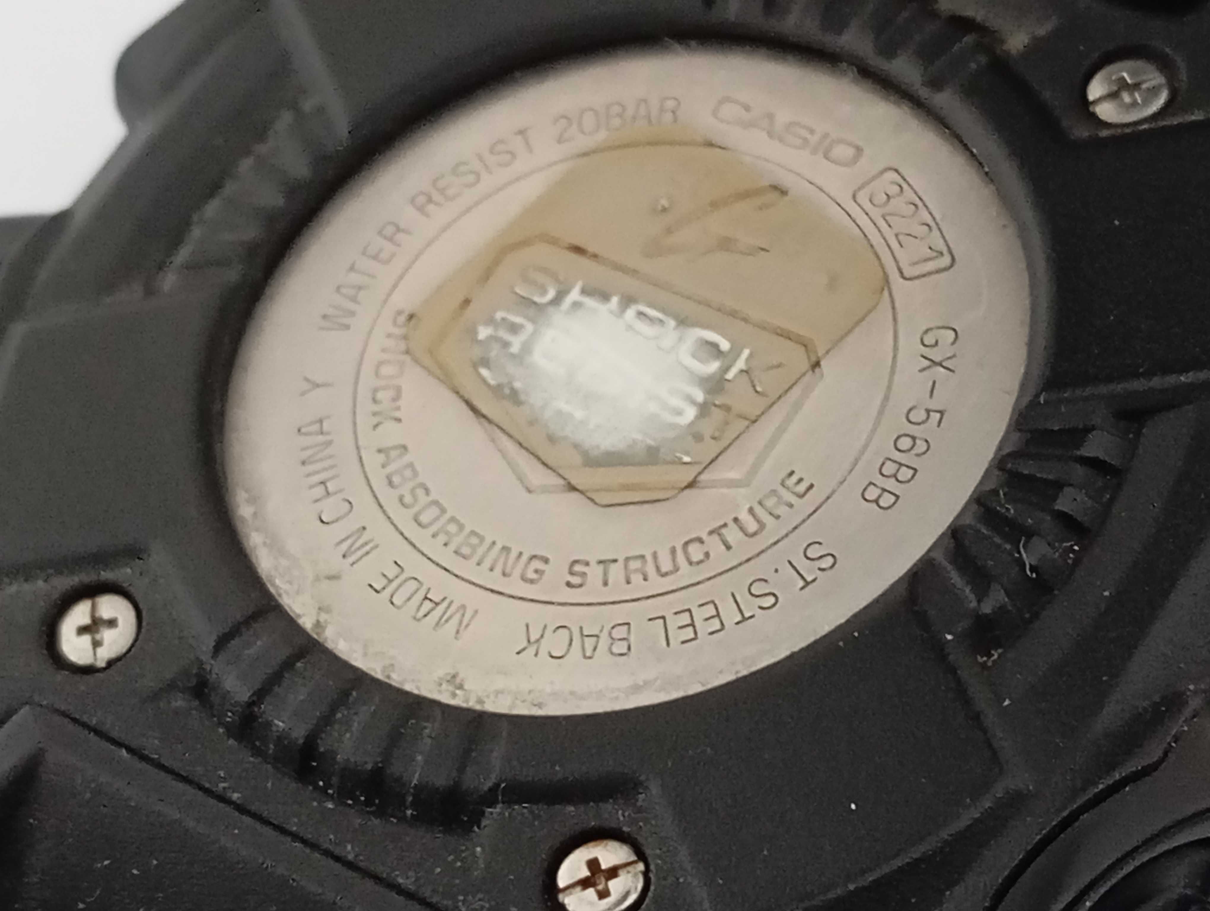 Zegarek Casio G-Shock  GX-56BB - z zasilaniem solarnym