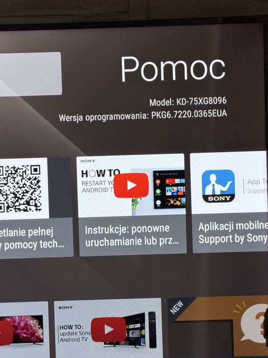 Telewizor sony 75cali