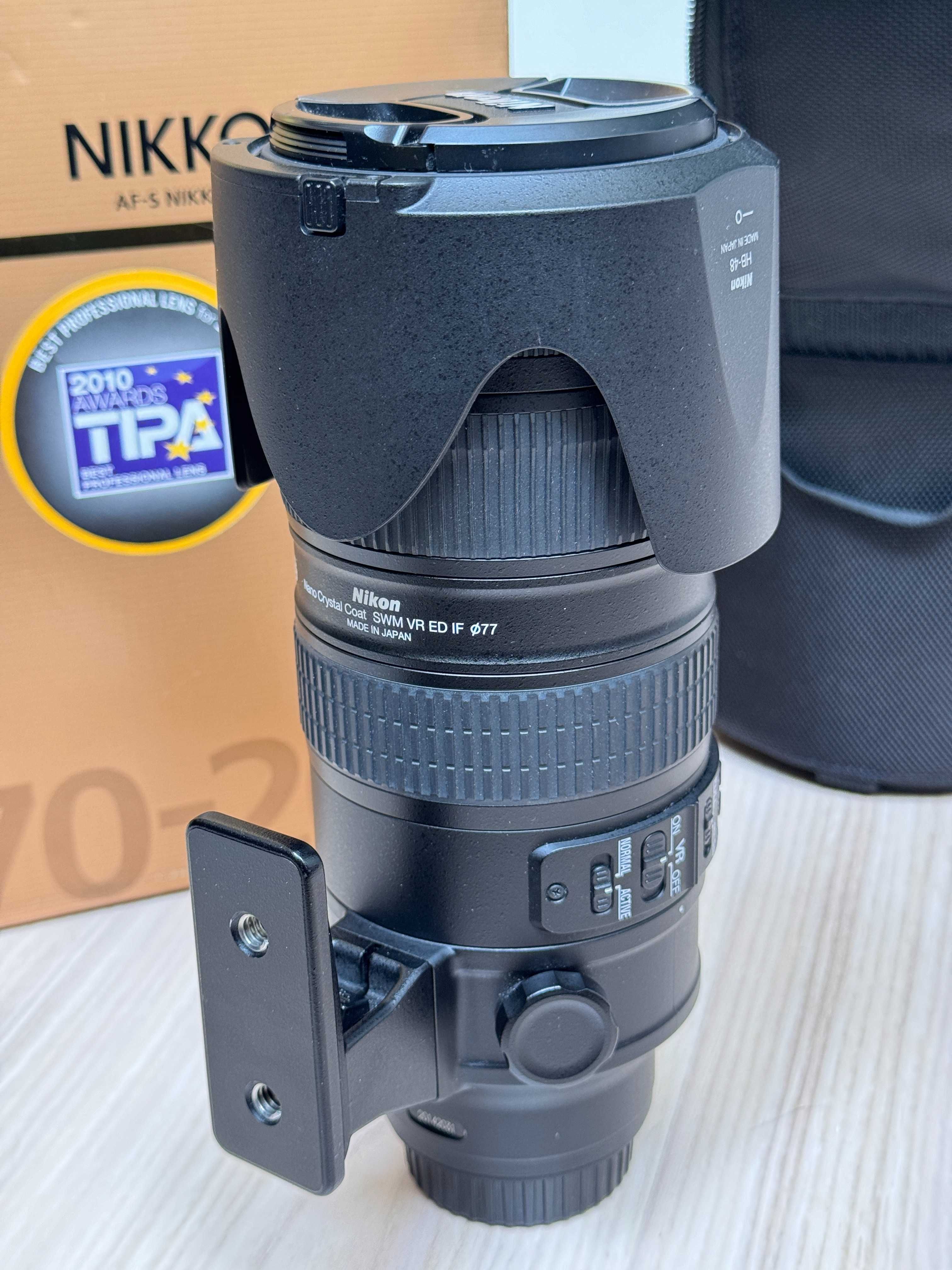 Tele-obiektyw Nikon Nikkor AF-S 70-200mm f/2.8G ED VR II / ZAMIANA