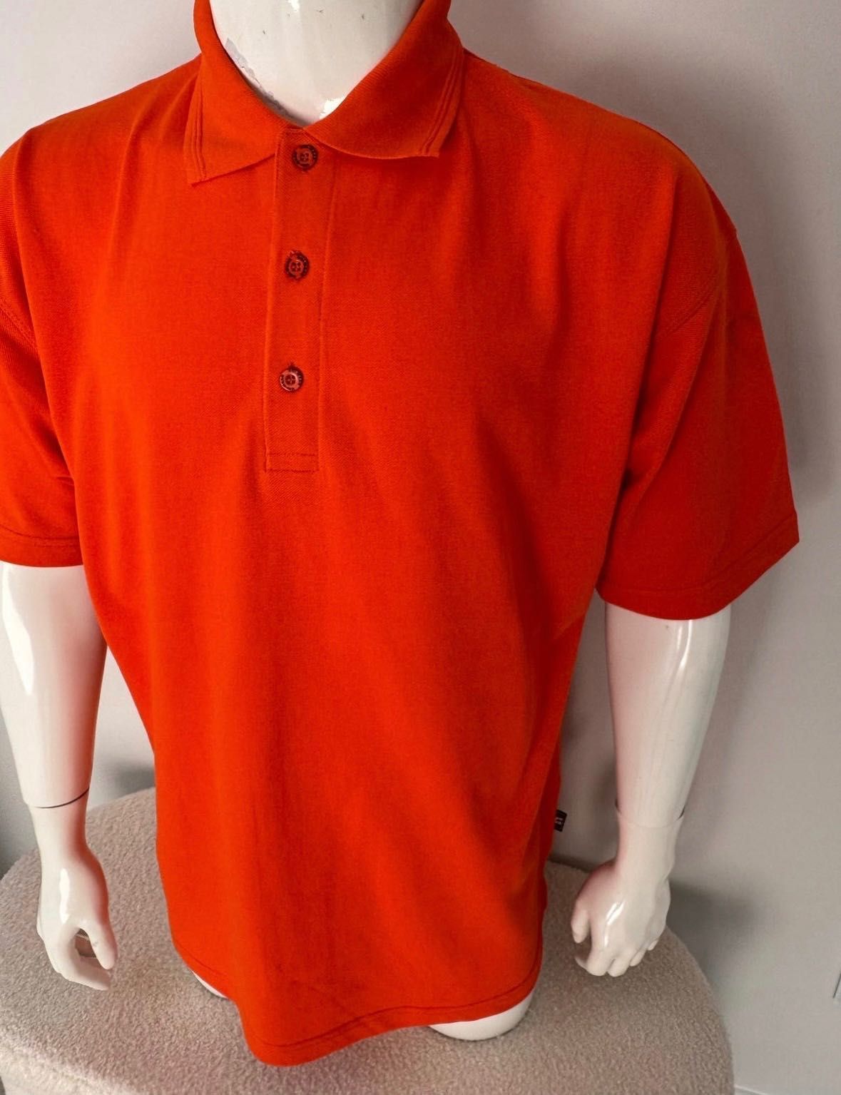 Nowa Koszulka Polo męska UNI-WEAR pomarańczowa XL