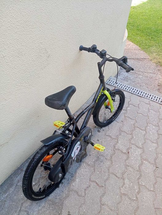 Bicicleta Infantil BTWIN 16” – Com Rodas de Apoio (Opcional)