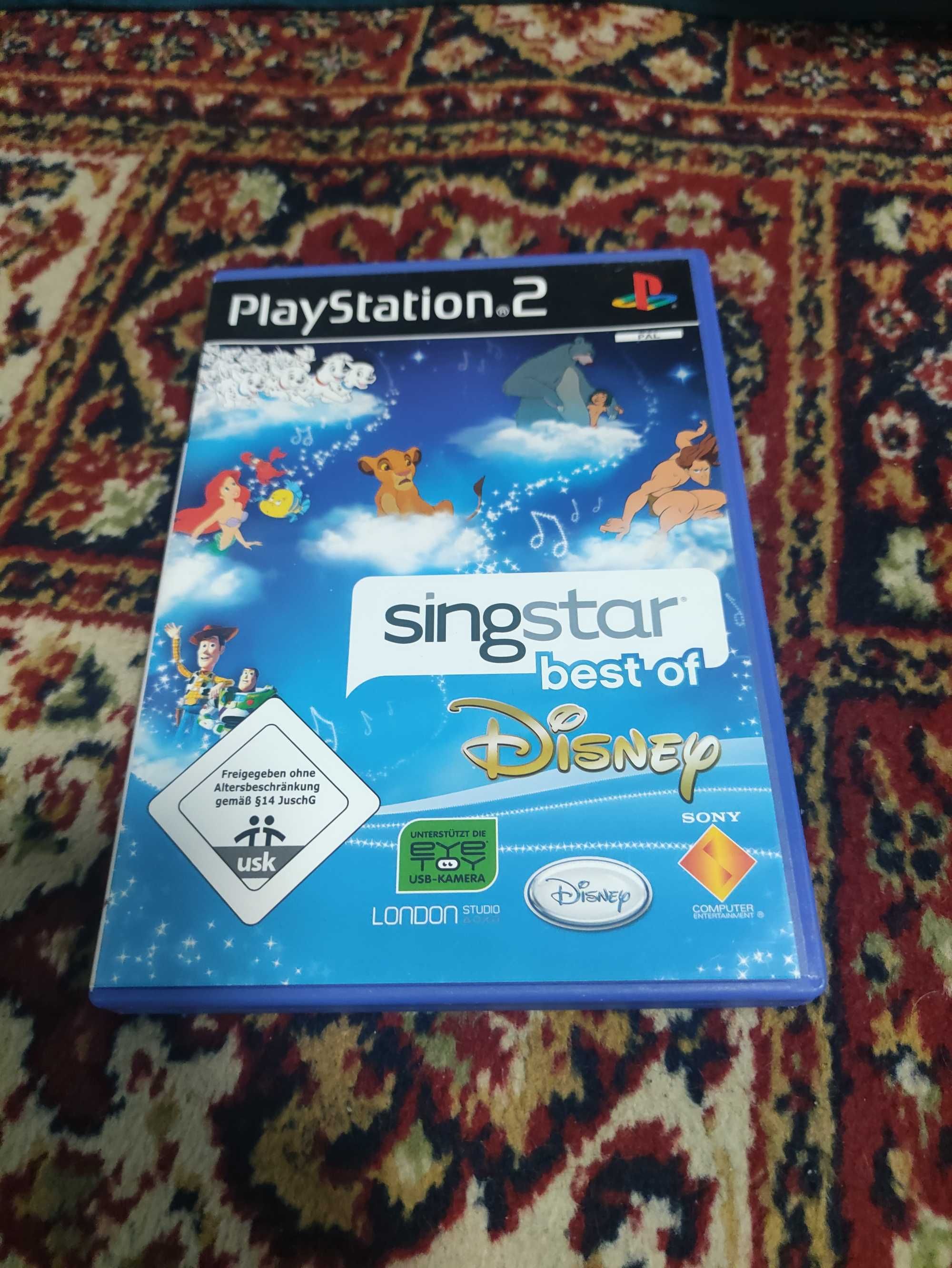 Ps2 Singstar Disney i Star Wars Battlefront 2