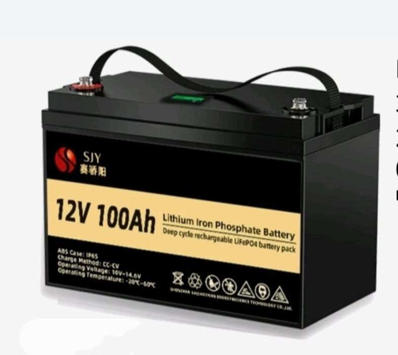 Аккумулятор SJY LiFePo4 12V 100AH