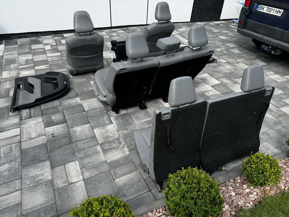 Toyota Highlander 2019-2024 салон сидіння сидения комплект. РАЗБОРКА