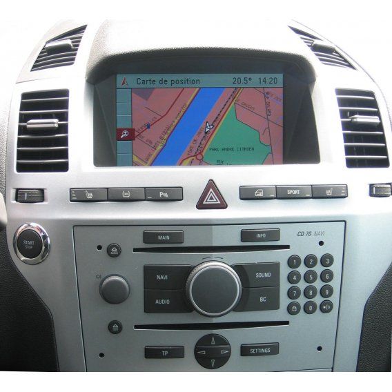 Карты навигации TomTom OPEL CD70 DVD90 NAVI600-650-900 VIVARO MOVANO