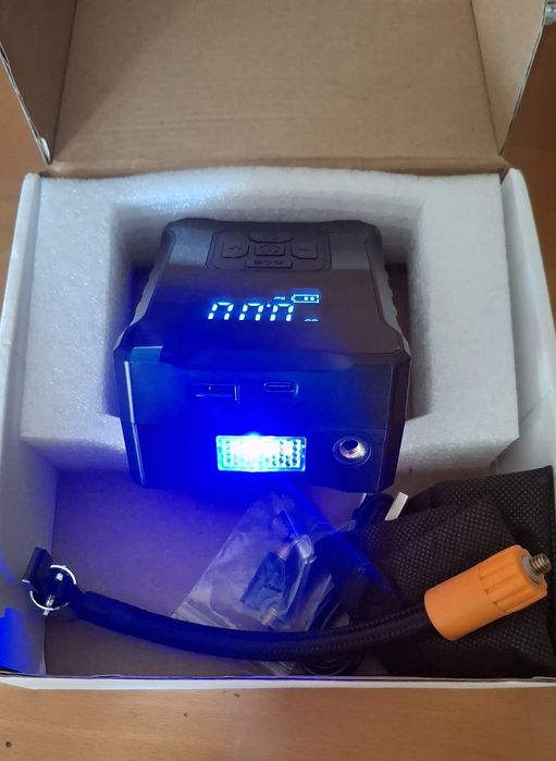 Bomba de inflar inteligente portátil
É um mini compressor de ar digit