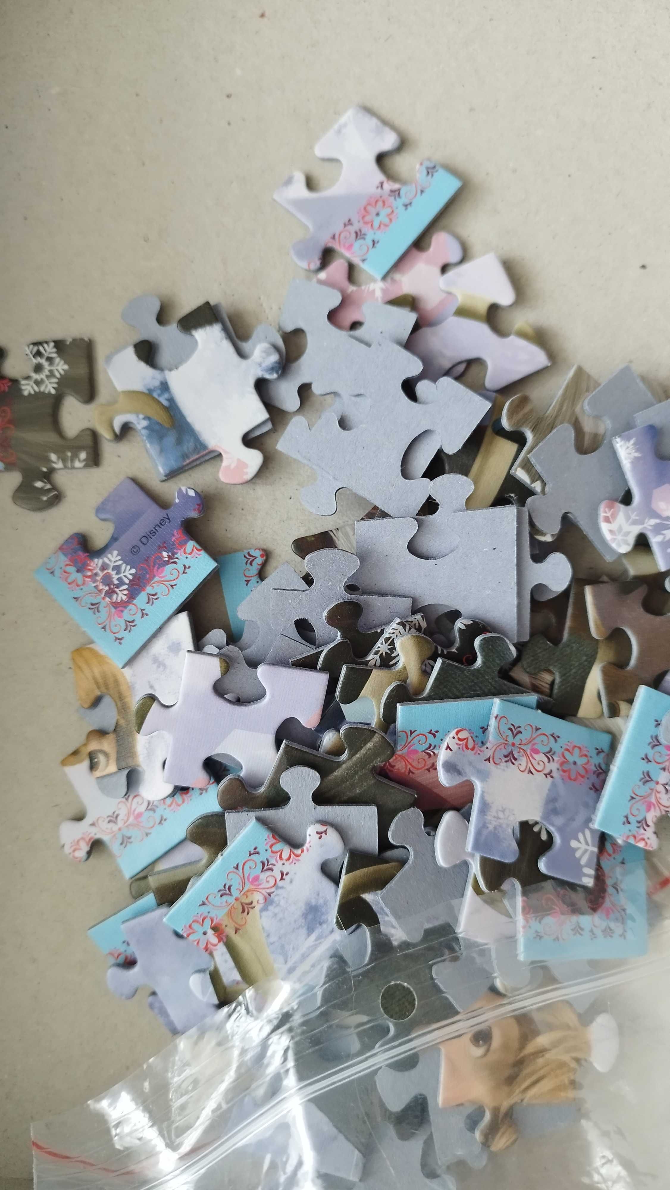 Puzzle dla dziewczynek Trefl / Clementoni, 100 elementów - 3 komplety