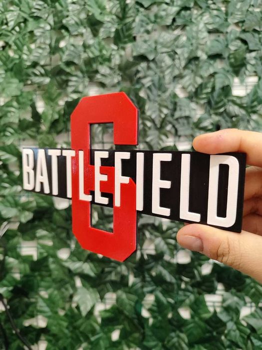 Logomarca placa Battlefield 6 BF6