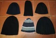 6 Gorros (alguns NOVOS, alguns pouco usados) | c/OFERTA *
