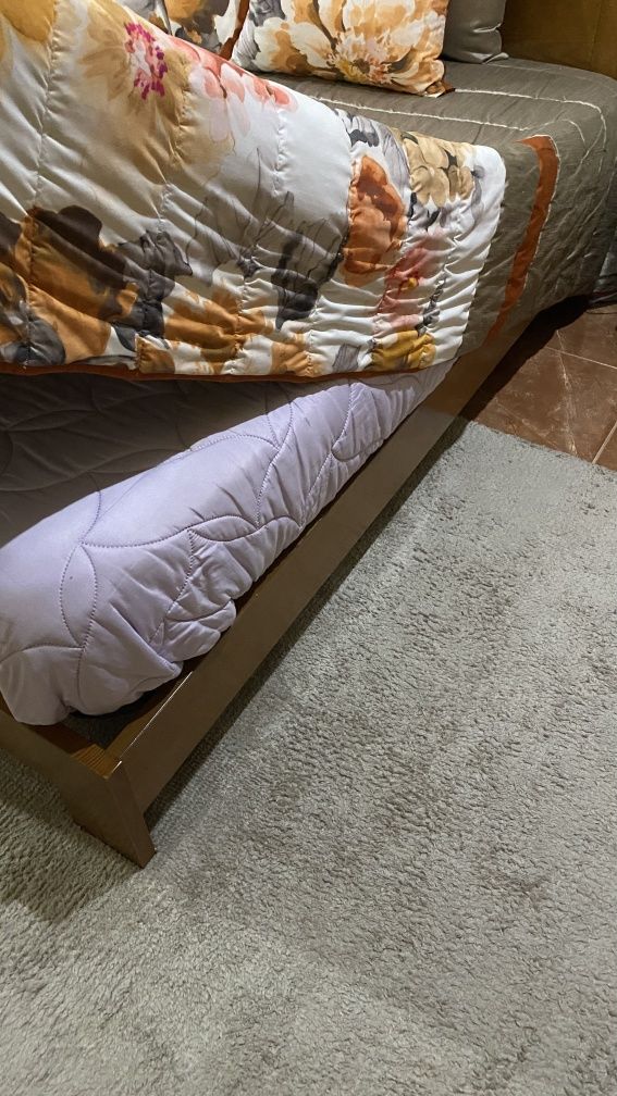 Cama madeira 1.50×1.95