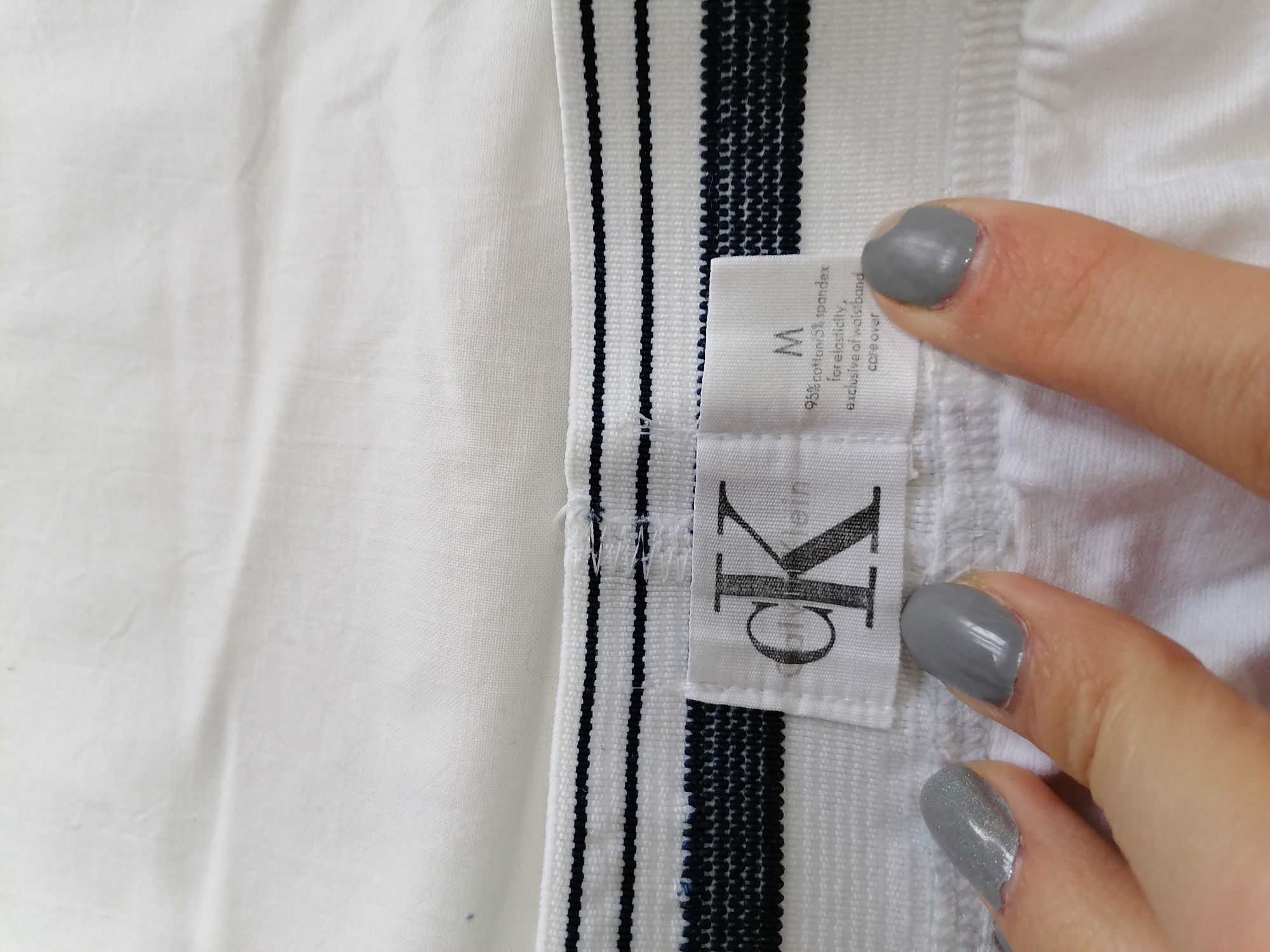 Slipy Calvin Klein męskie oryginalne nowe logo bawełna