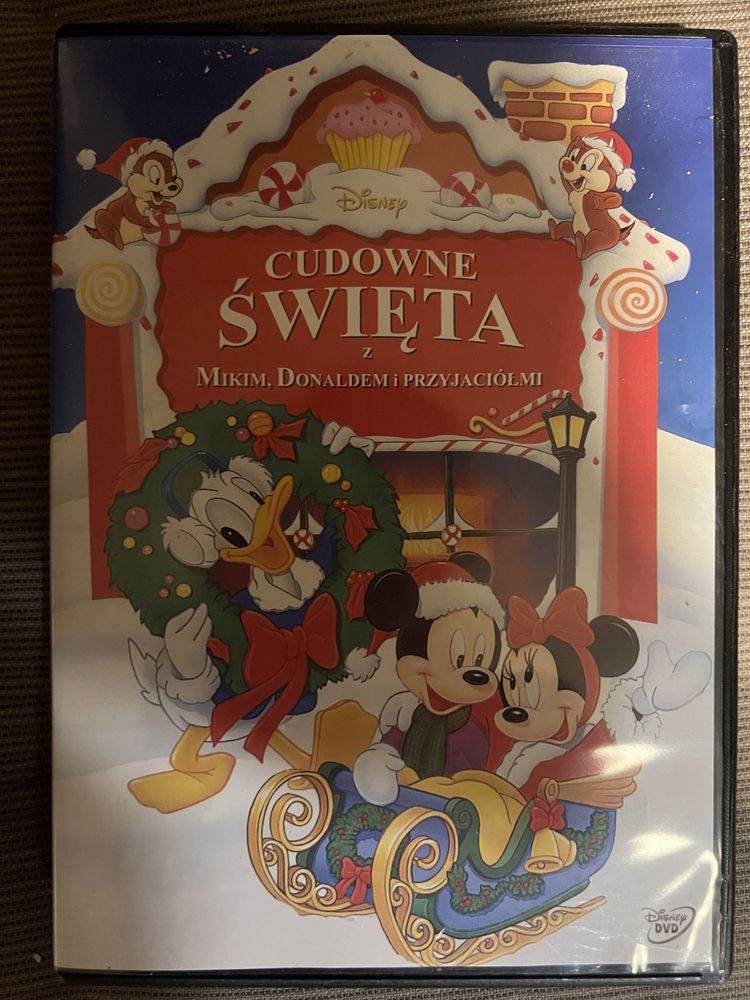 Cudowne Święta z Mikim, Donaldem i przyjaciółmi Disney dvd UNIKAT