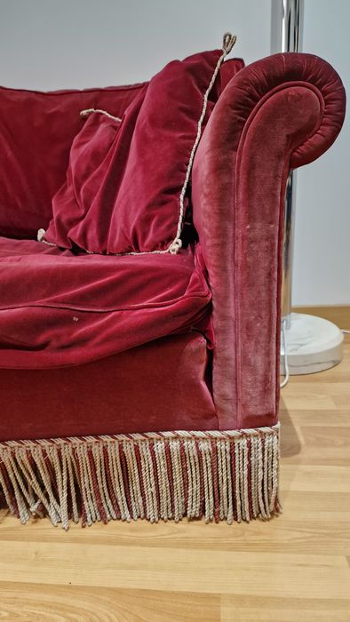 Sofa antigo em voludo