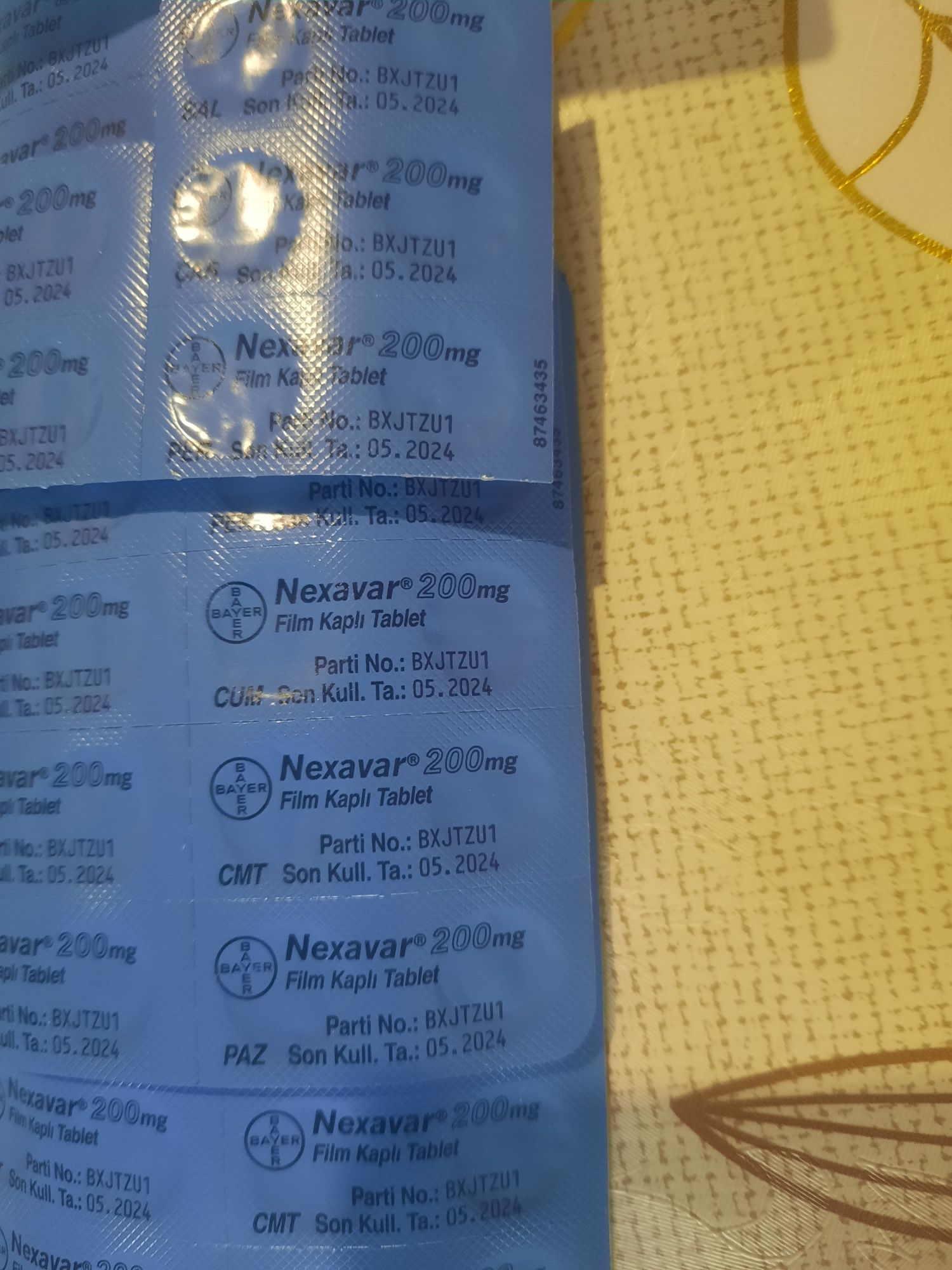 Nexavar 200mg.таблетки