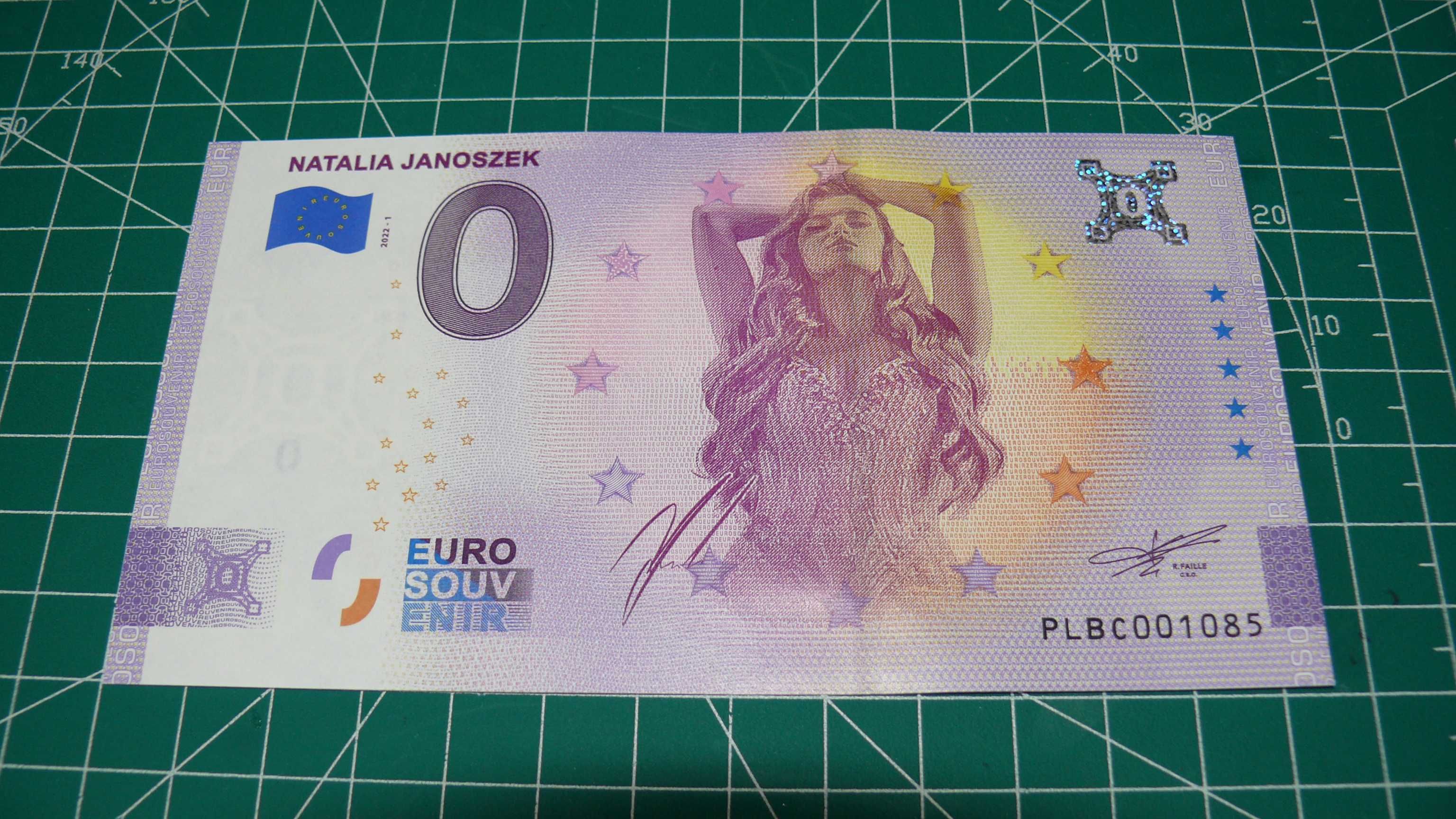 Banknot 0 Euro Natalia Janoszek  2022-1