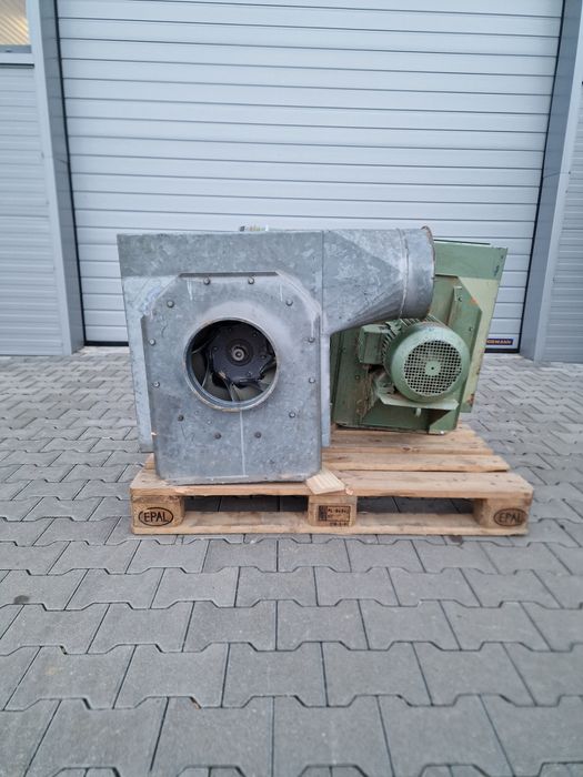 Dmuchawa Wentylator do trocin Schuko 5.5kw Nestro odciąg