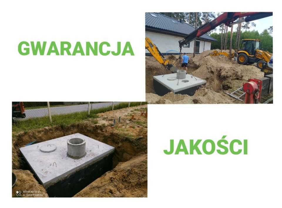 Szambo Betonowe Zbiornik na deszczówkę Szamba Kanał Samochodowy