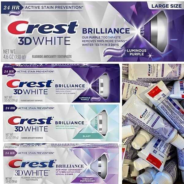 Отбеливающие полоски 12 тон Crest 3D Whitestrips Professional Effects