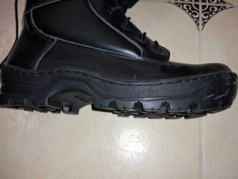 Ботинки мужские, кожаные