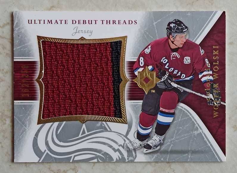 Ultimate Collection 2005-06 Debut Wojtek Wolski Rookie Jersey 162/250