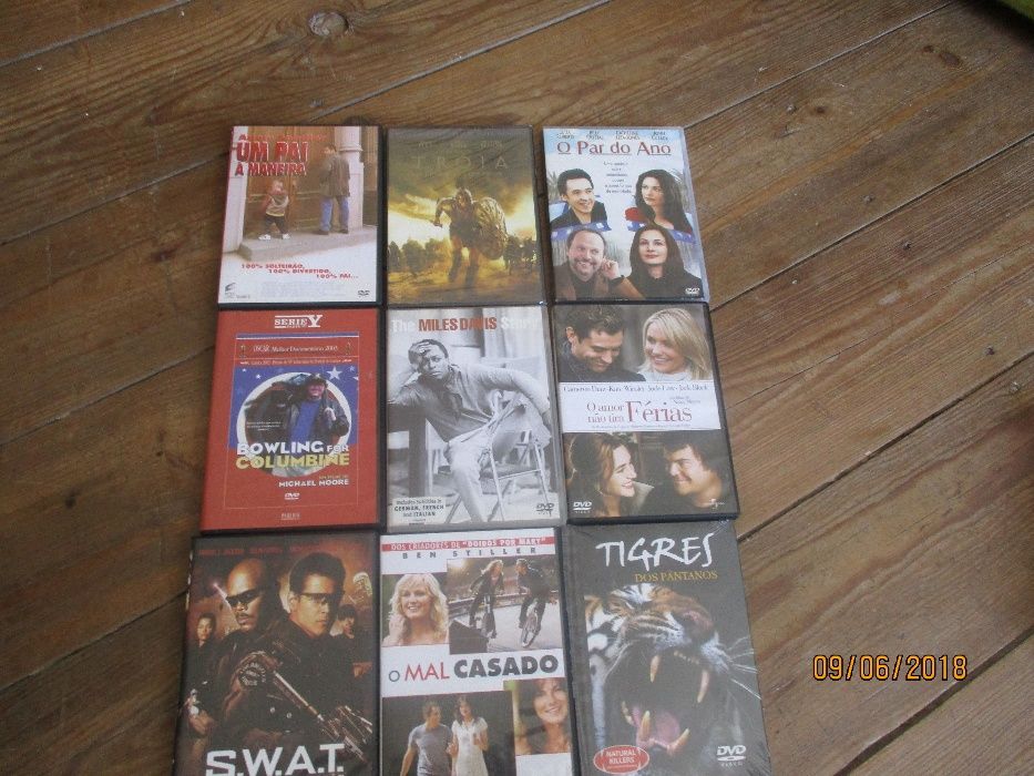 DVDs de filmes de Pedro Almodovar e outros