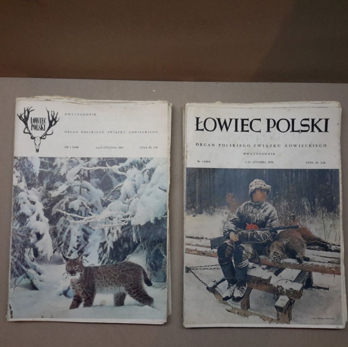 Łowiec Polski-kolekcja czasopism myśliwskich