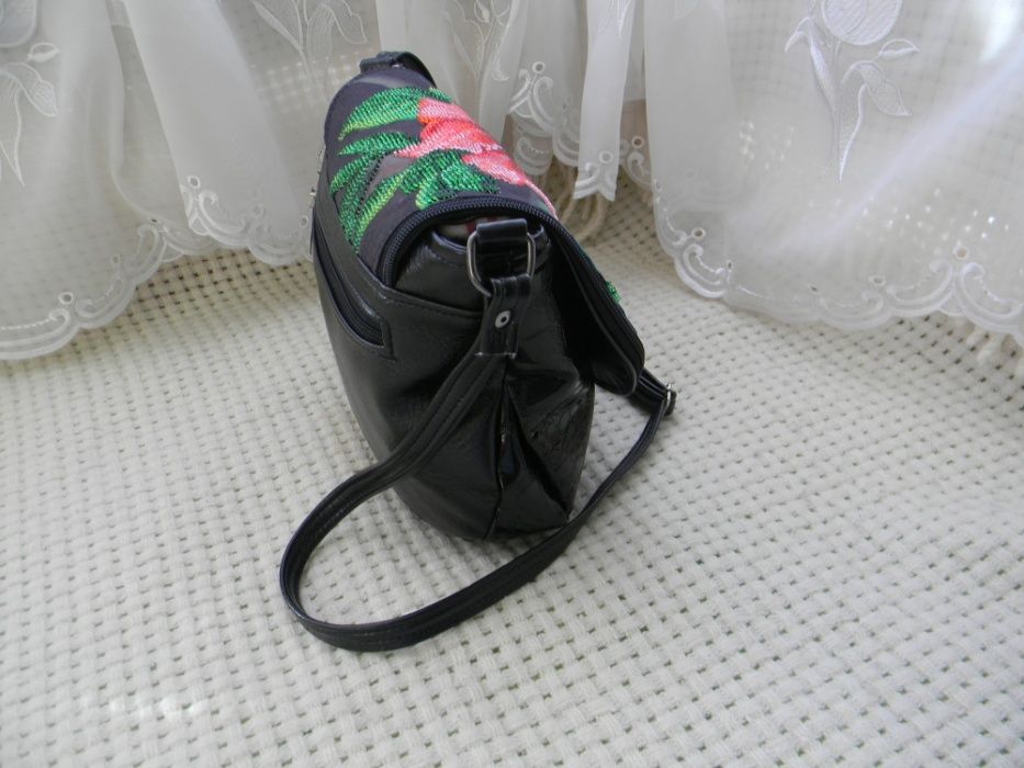 Сумка «Гібіскус» ручної роботи