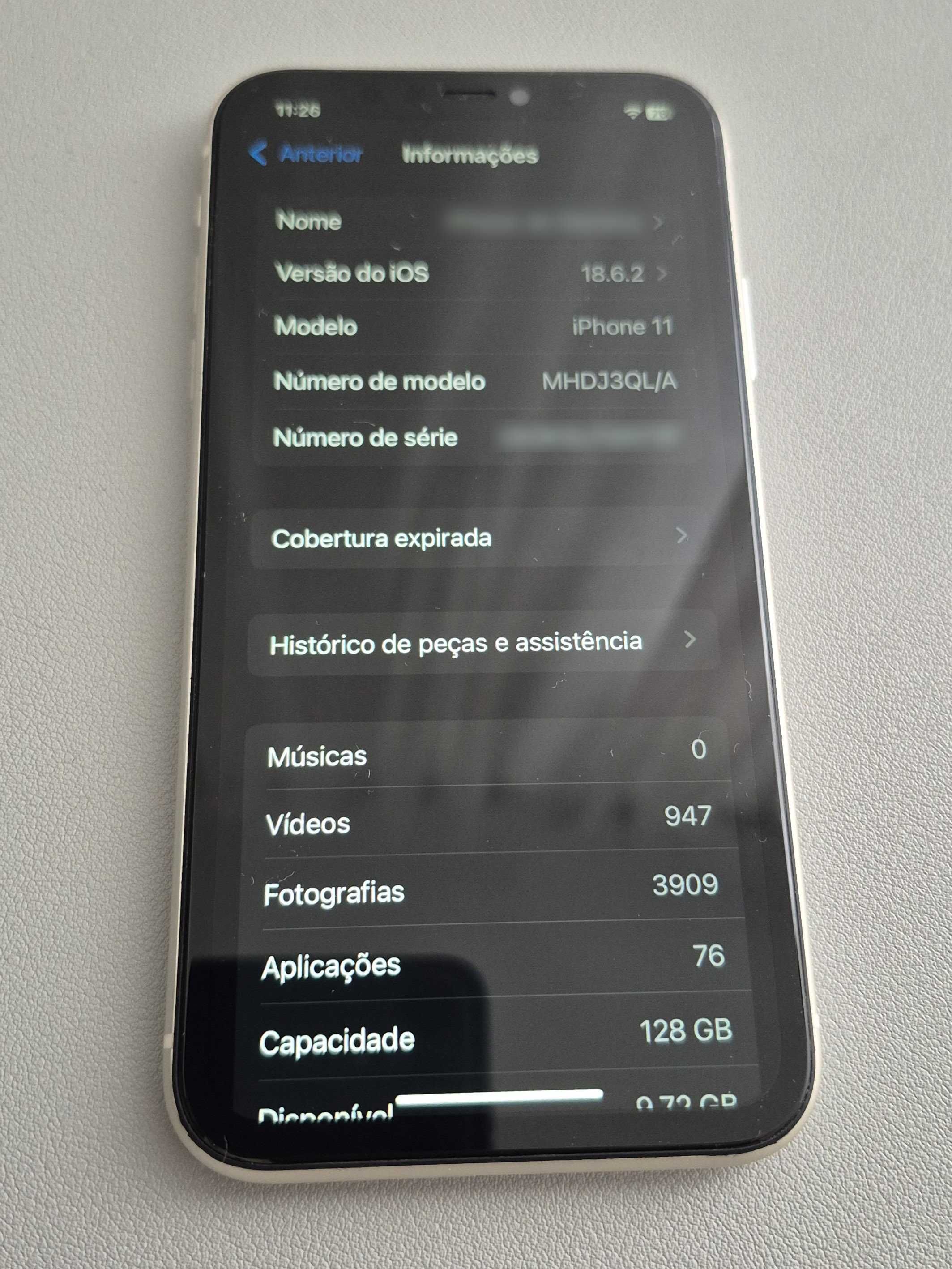 Apple iphone 11 128GB Branco