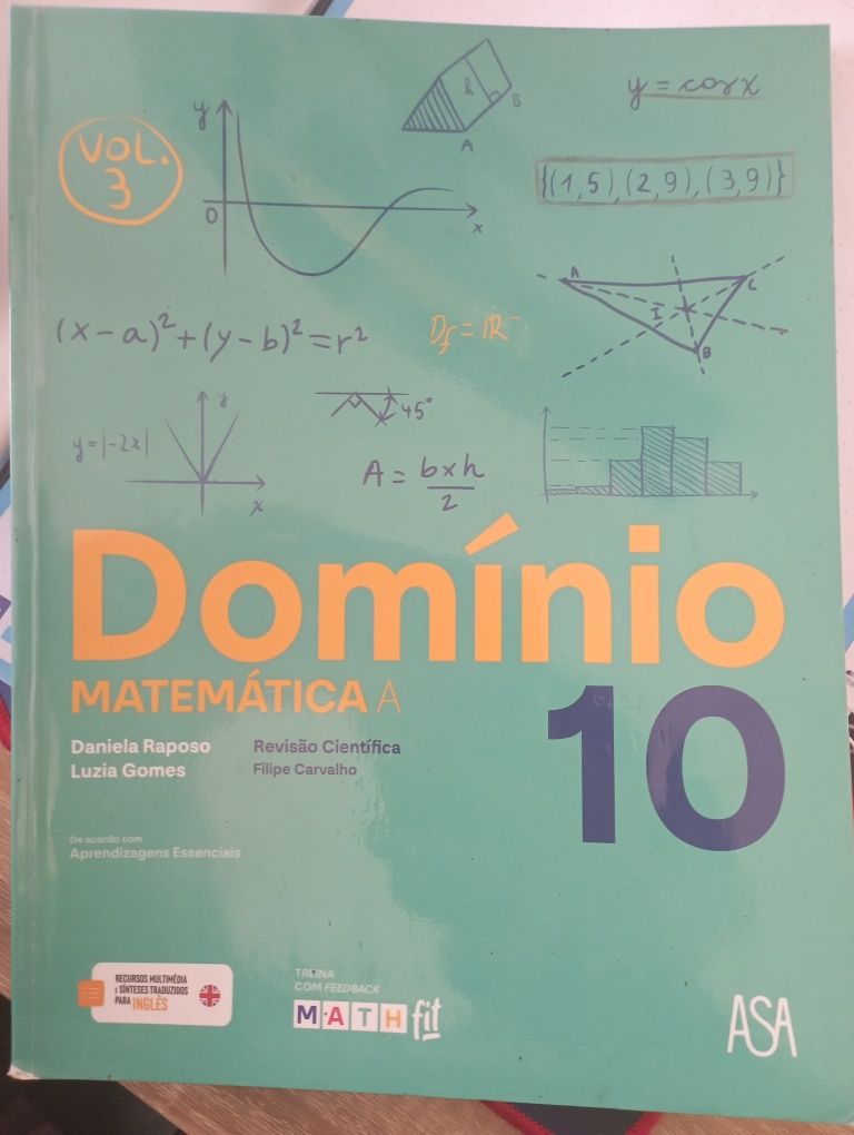 Livros de Matemática (Vol. 1,2,3) - Domínio 10