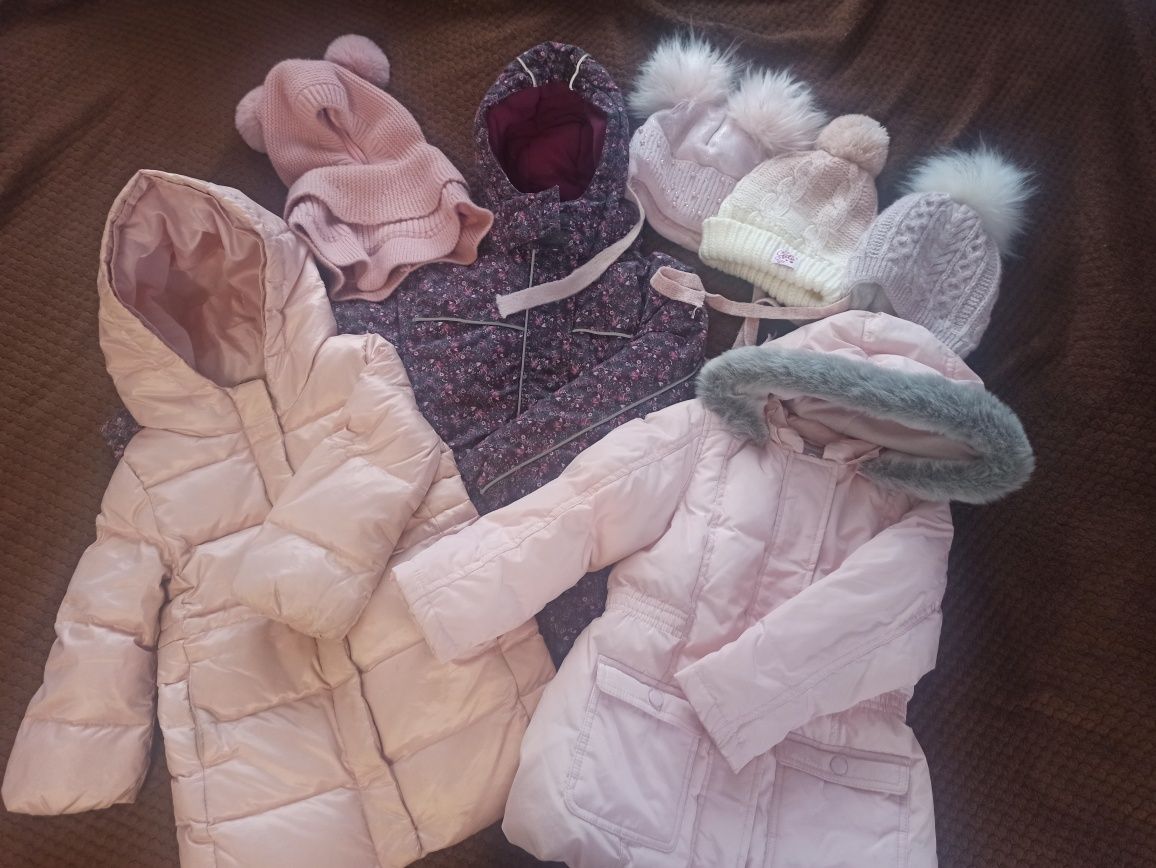Зимові курточки Toppolino, GAP. Розмір 100, 104, 110.+ шапка в дар