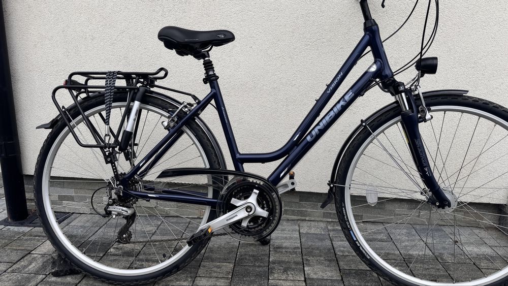 Super stan Unibike Vision rama Alu 19” kola 28” Gwarancja