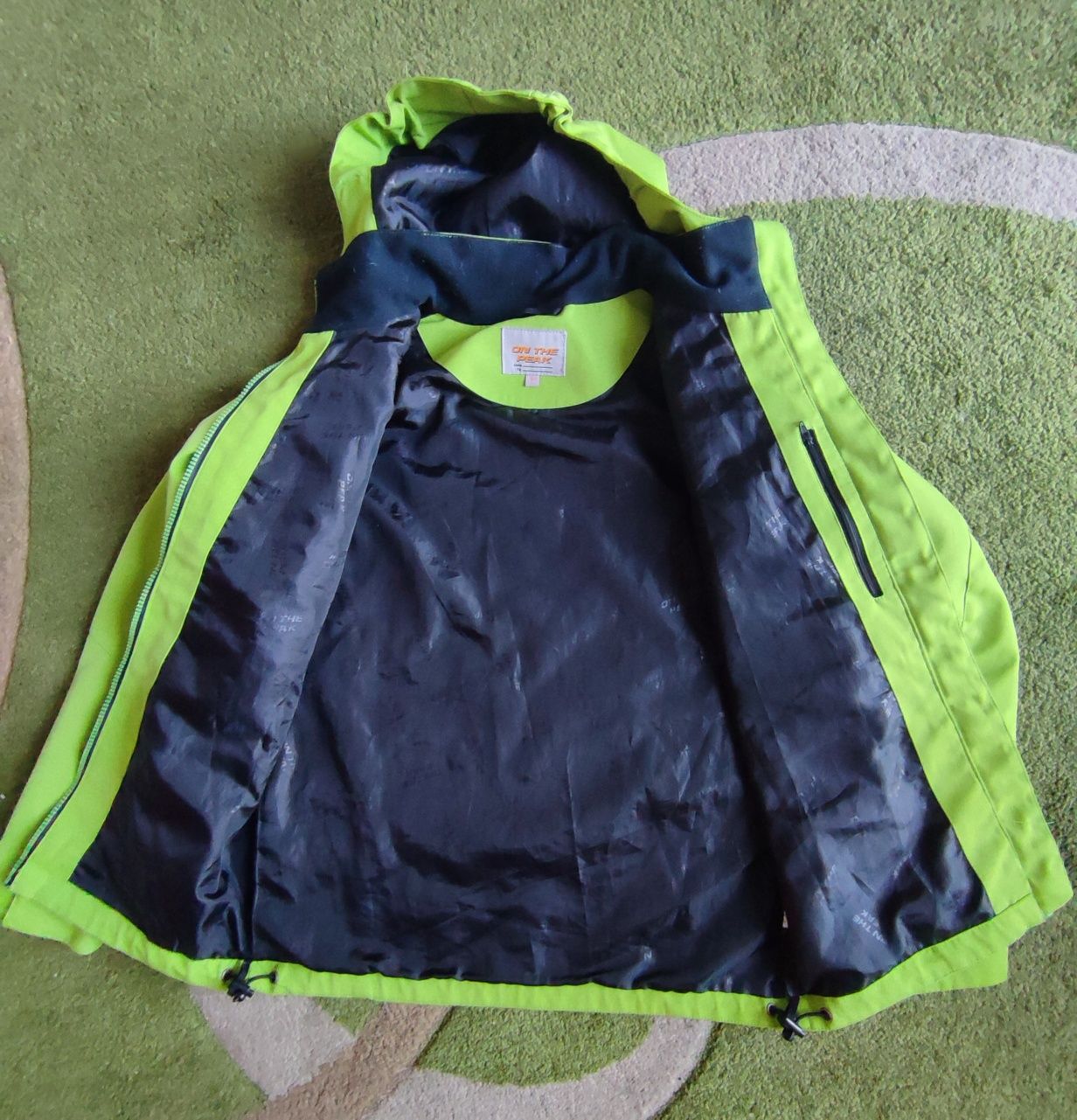 Kurtka Softshell zielona On The Peak Aquatex Air Vent